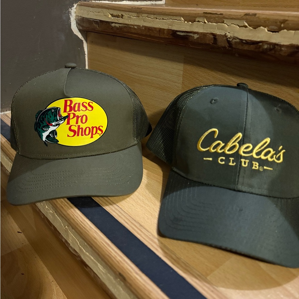 Bass Pro Shops Olive Green Hat